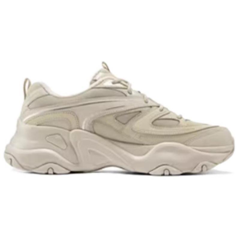 Skechers D'LITES 5.0 Men Low Top Dad Shoes Sand Yellow 232492-SAND