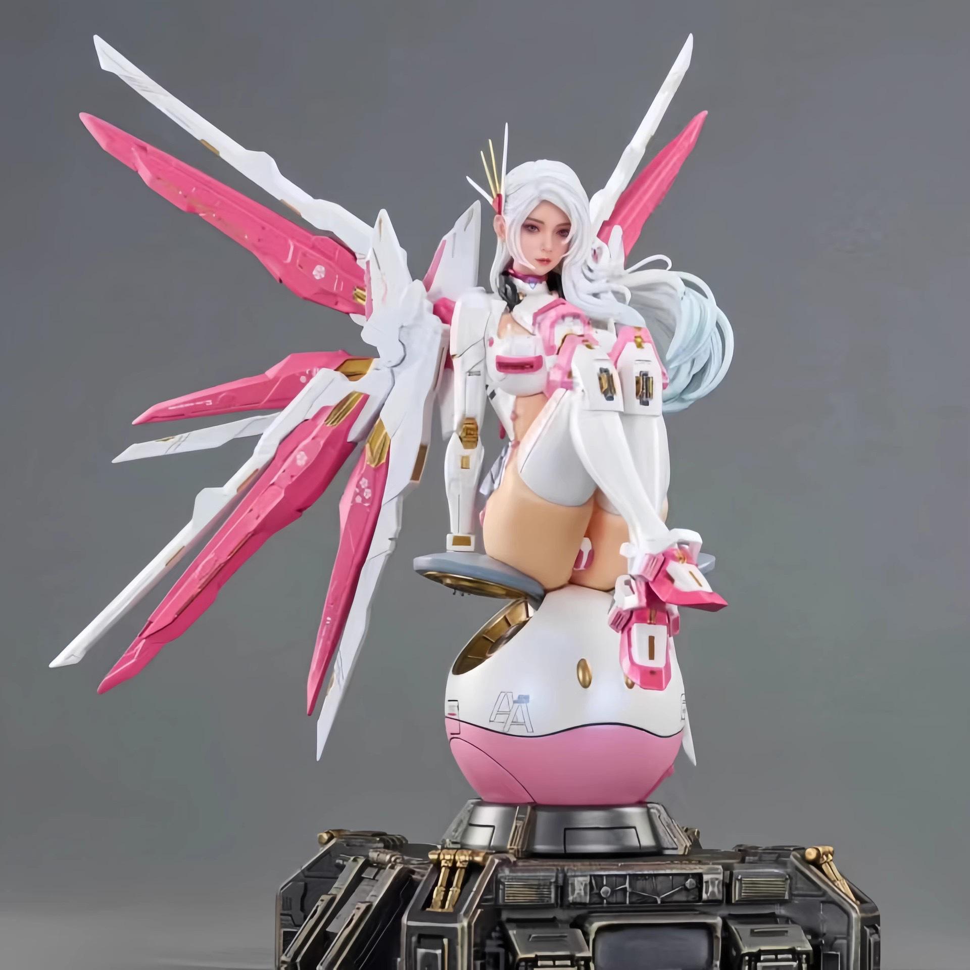 

Mecha Girl Anime Figure Ornament Model