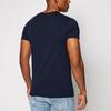 VERSACE T Shirts Men's Blue Crew Neck Moderate Straight Fit AUU01005-A232741-A1384