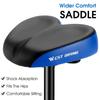 WEST BIKING Ergonomic Bicycle Replacement Saddle Soft Widen Thicken Road Bike Cushion Long Distance