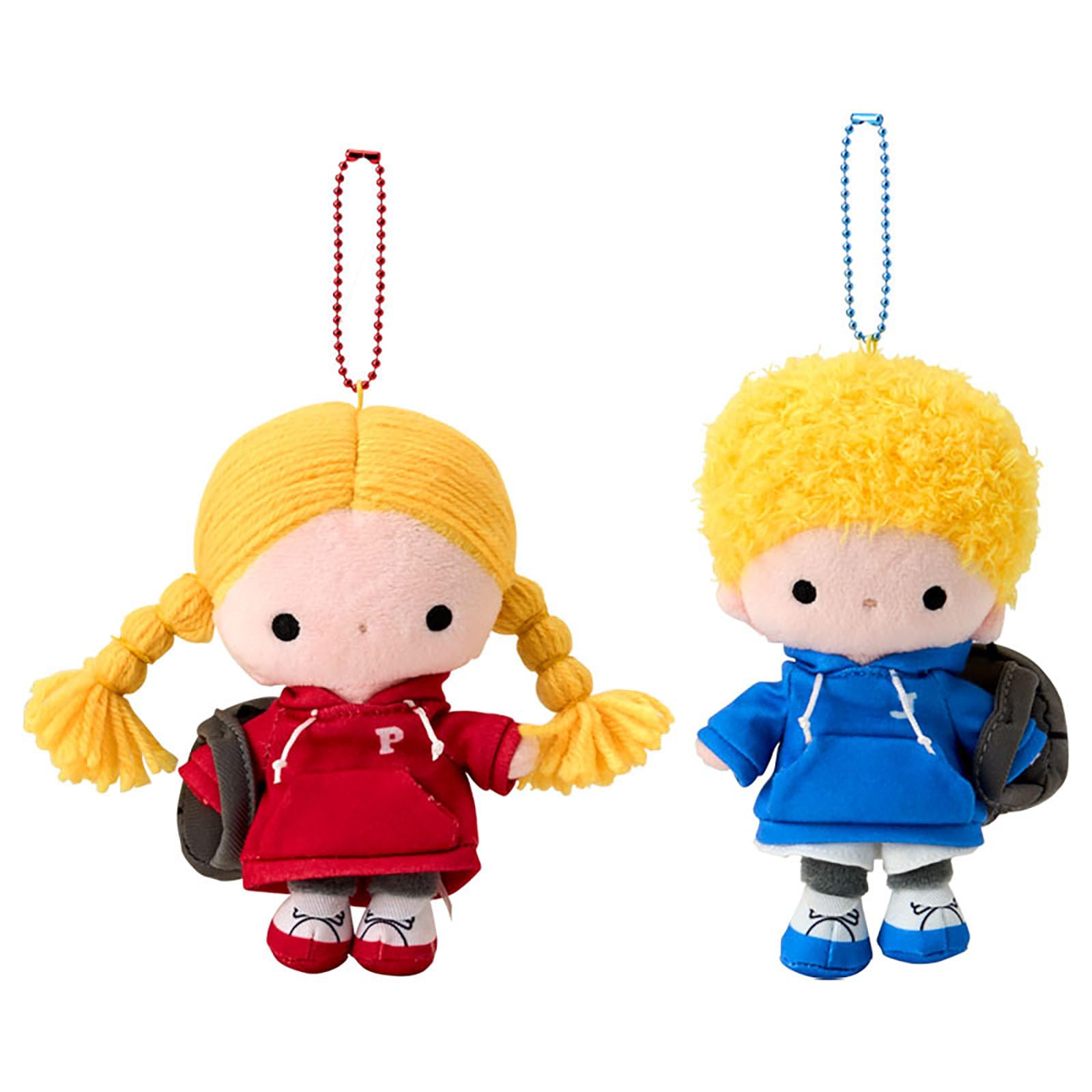 Держатель для маскота Sanrio Пэтти Возраст 6 и 022683 (Два лукбука) & Джимми, Вверх,