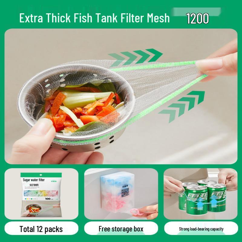 Qiwei Disposable Kitchen Sink Strainer Mesh