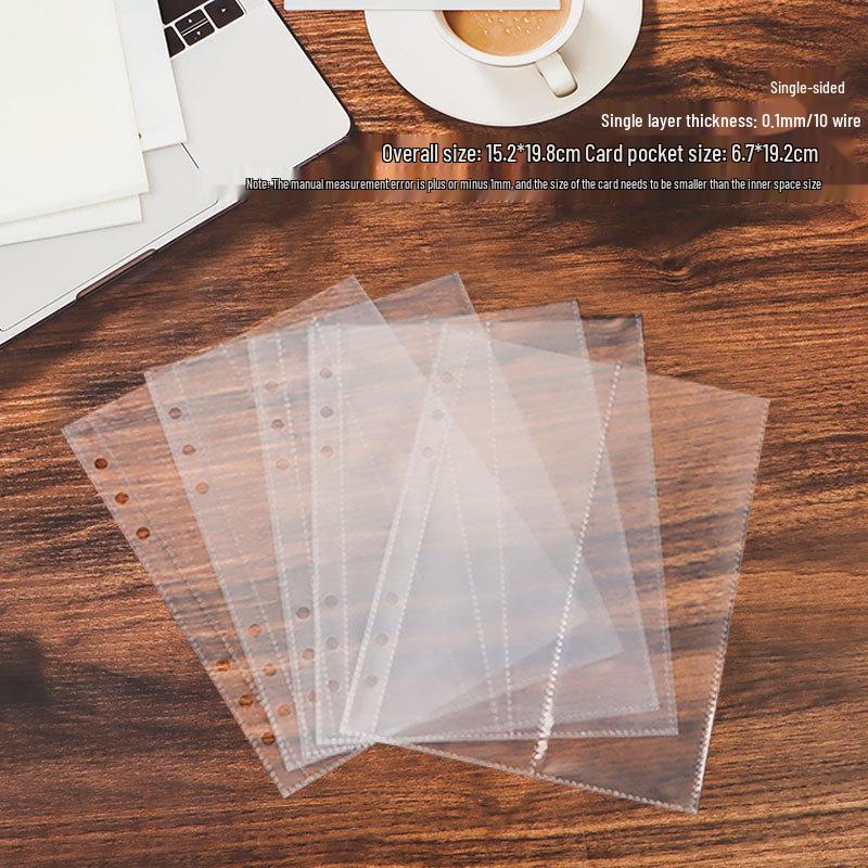 

Фотоальбом А5 на 6 отверстий Polaroid: 3 , 5 , 7 Листы на кольцах, Прозрачные карманы для карт с 4 отделениями, Включая сменные карманы.