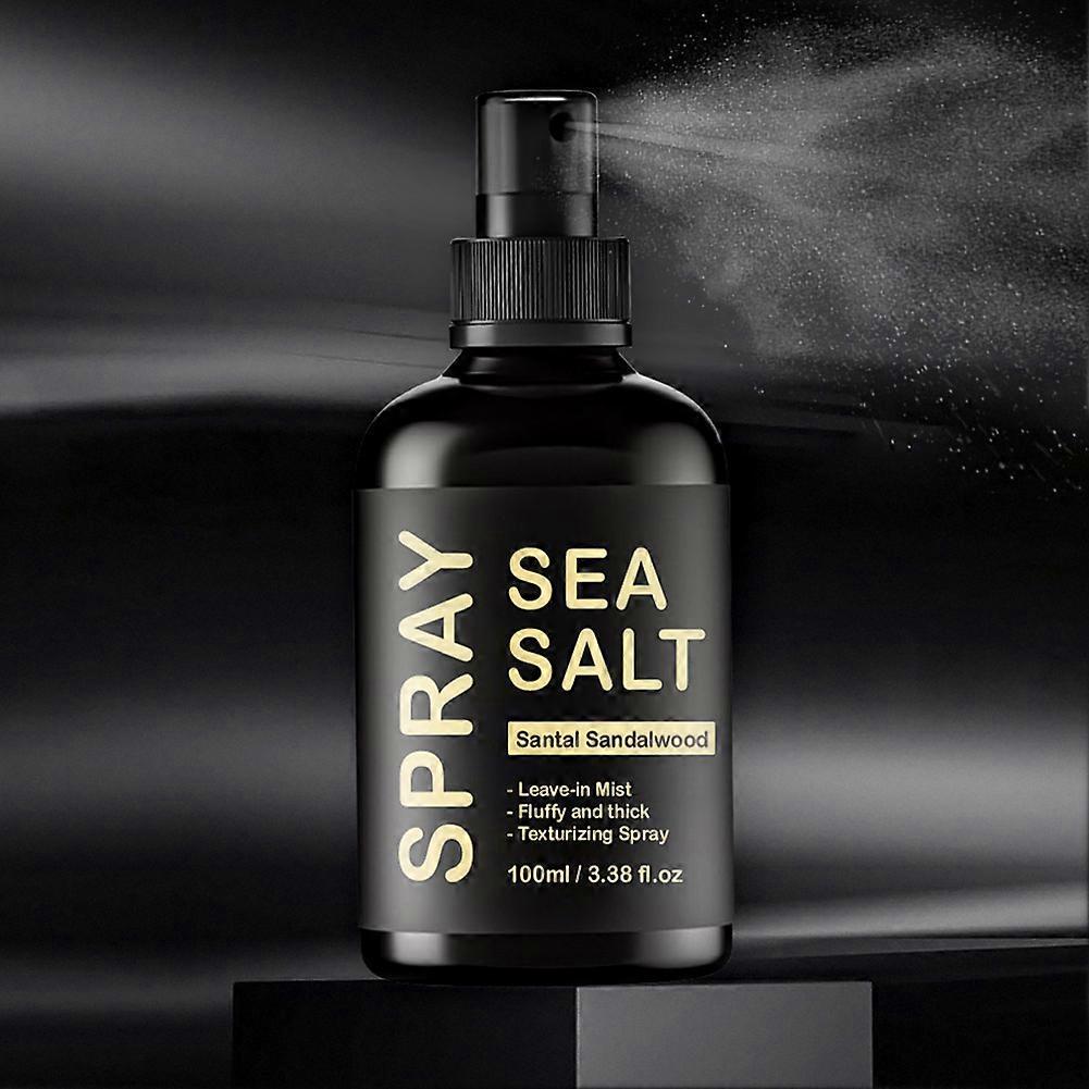 100ml Sea Salt Sea Salt Hair Spray for Men Hair Texturizing Spray for Volume & Beach Waves, Hair Styling Products