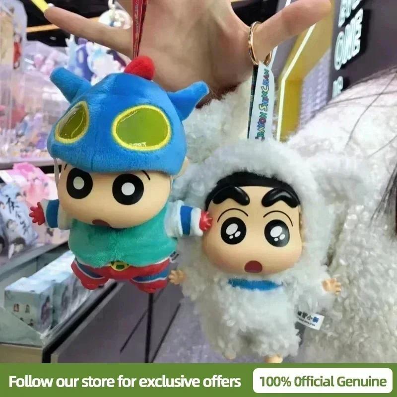 Toptoy CrayonShin-Chan Blind Box Kostümparty Serie Vinylpuppe Anime Actionfigur Mystery Box Kawaii Sammlung Modell Spielzeug Geschenk