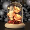 Flower(LED) Building Block Education Toys Romantic Gift For Girl