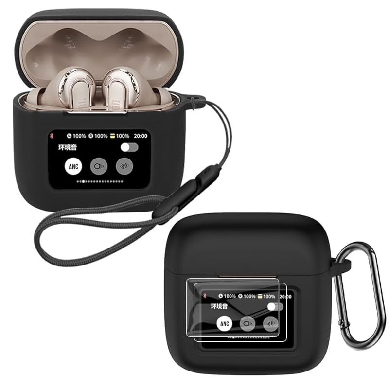 

For TOUR PRO 3 case wireless earphones smart charging case Protective cover [YCJDP] With anti-lost buckle/With anti-drop cord/2 free films Can be