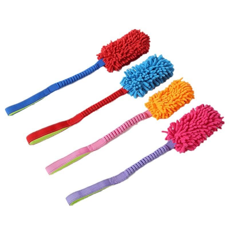 Dog Plush Toy Grinding Teeth Bite-resistant Pet Toy Dog Training Pulling Rope Toy  Colorful Rope Ball Dog Interactive PuzzleToy