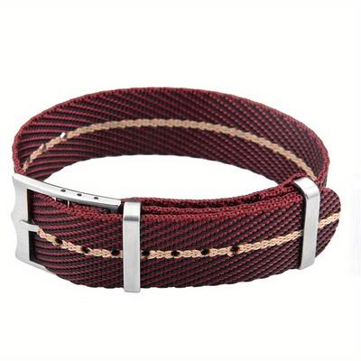 1pc Correa de Reloj de Nylon Militar Ejército Correa Tela Lona Pulsera Hombre Deportiva