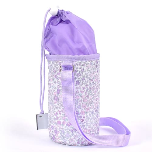 COLORFUL CANDY STYLE Water Bottle Cover, Small, Water-Repellent, Lightweight, Floral Mist Design, Water-Repellent, Lightweight, Stain-Resistant, Wrink