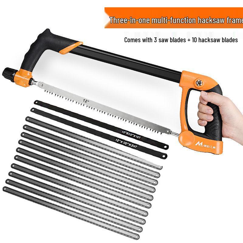 Hacksaw Frame: Multifunctional Hand Saw for Metal & Wood Cutting