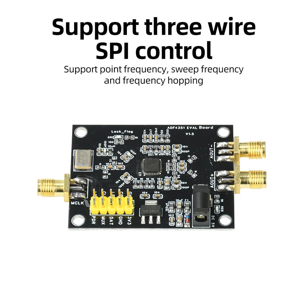 11M-1.1GHz ADF1111 PLL RF Signal Source Development Board Signal Transmission Module Electronic Kit