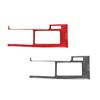 For Ford Mustang 2009-2013 Accessories Carbon Fiber Car Interior Central Console Gear Shifter Panel Frame Decoration Sticker