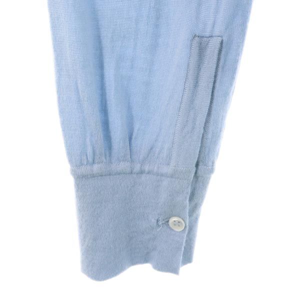 RRL Italian Cashmere Blend Long Sleeve Sweater 48 Light Blue Knit Men's Used