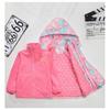 Girls Thickened Detachable Three In One Kids Winter Outdoor Jacket