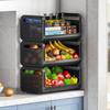Beiying 3-Tier Rolling Kitchen Storage Cart
