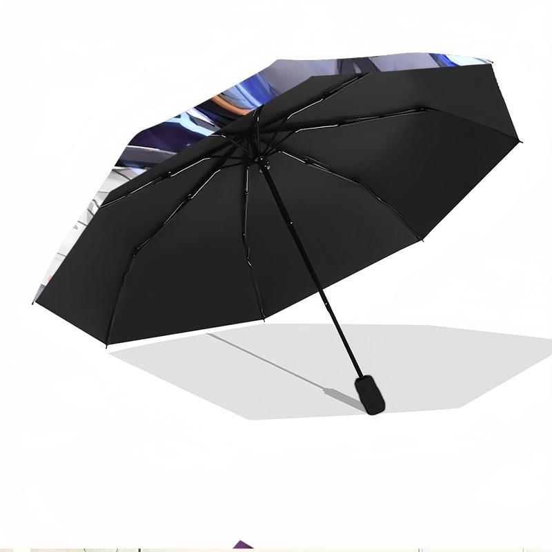 Apex Legends Print Automatic Open Close Umbrella, Portable Foldable Umbrella, for Outdoor Commute Camping Trip, Ideal Birthday Gift