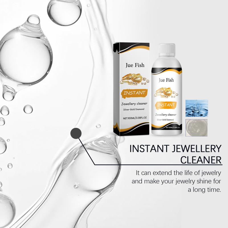 100Ml Jewelry Cleaner Solution For Gold Silver Glasses Watch Rings Diamond Polishing Remove Dirt Shine For Ultrasonic Machine