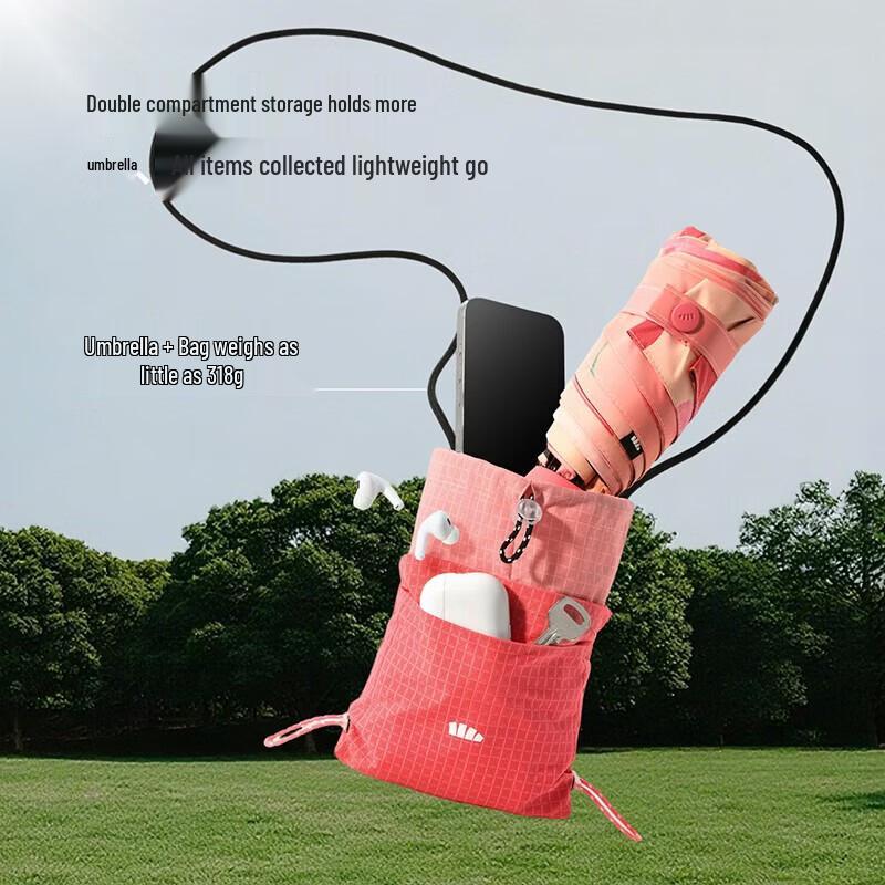 Beneunder Electric UV Protection Straight Umbrella - Wild Berry Fun