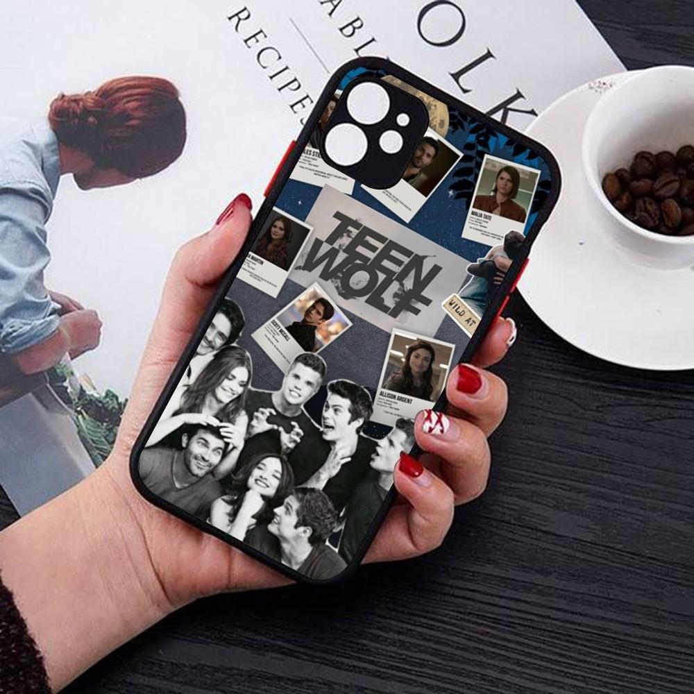 Teen Wolf Phone Case For IPhone 18 14 11 12 13 Mini Pro Max 8 7 Plus X XR XS MAX Translucent Matte Cover