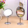 1:2 Magnifying Nordic Makeup Mirror Oval Desktop Cosmetic Mirror Desktop Stand Mirror  Household