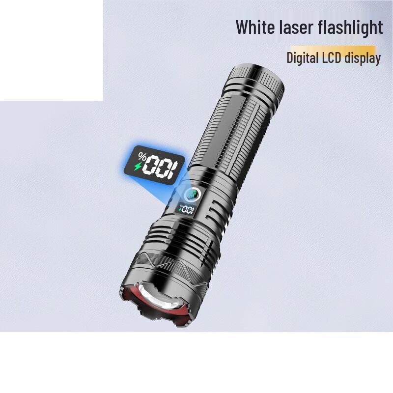 Nu Feng High Power Laser Flashlight with LCD Display and Type-C Charging