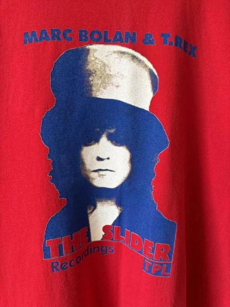 Marc Bolan & T. Rex The Slider Red Unisex Adult T-Shirt S-5XL Unisex T-Shirt L