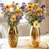 Metal Hammered Vase for Home Decor | Decoratives for Indoor Outdoor Living Room Balcony |
