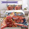 Naruto Character Personalized Text Duvet Cover Set Design for Study Room Soft Bedding Home Decor Christmas, WeddingPerfect