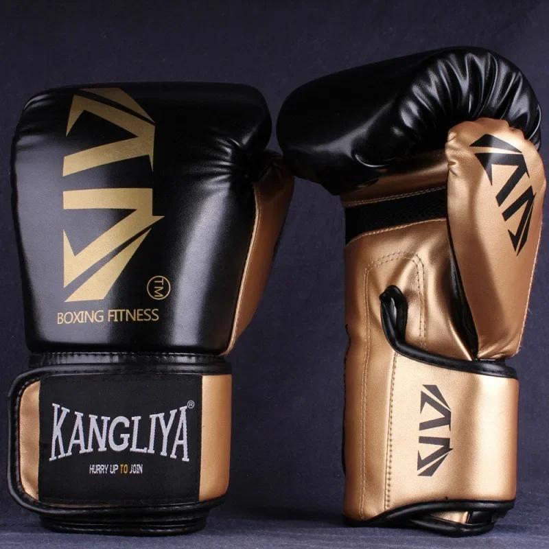 Professional Sanda Muay Thai Boxing Gloves Kickboxing Training Gloves for Men Women Punch Bag MMA Taekwondo Glove