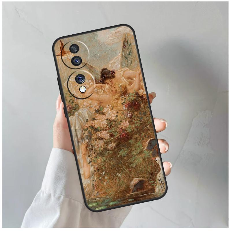 Renaissance Art Aesthetic For Honor Magic 8 Pro 6 7 Lite Case For Honor Win RT 50 70 90 200 400 X8c X8b X9a X9b X9c X9d