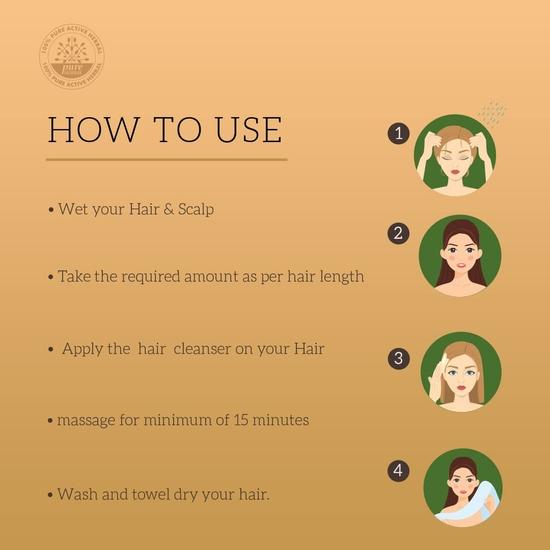 KHADI NATURAL Hibiskus & Aloe Vera Shampoo mit Reetha & Amla Sulfat Parabenfrei - Powered Botanics, 1 Stück