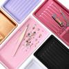Multifunctional Storage Tray Multi-Color Nail Art Plate Portable Cosmetic Plate  For Nail Salon
