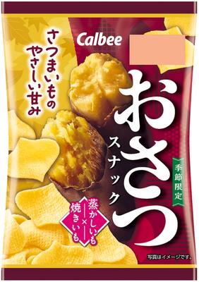 Calbee Osatsu Snack 18g X 24 Bags [Osatsu Snack]