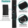 2pcs D Shape Buckle Ankle Support Brace Adjustable Ankle Cuffs Straps Durable Wrist Straps  Gym