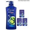 Clear Men Erfrischendes Öl-Kontroll Shampoo Set