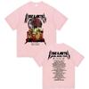 2026 Rapper Vybz Kartel World TourT Shirt Mens Hip Hop Album Pure Cotton Short Sleeve Tshirt Man Punk Gothic Clothing Ins