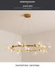 Nordic Starry Sky Modern Chandelier: Magic Bean Bubble Light for Living Room and Bedroom