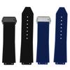Cinturino in silicone convesso 26x19mm per Hublot Big Bang Classic Fusion Yubo Fibbia pieghevole da uomo Accessori cinturino in gomma