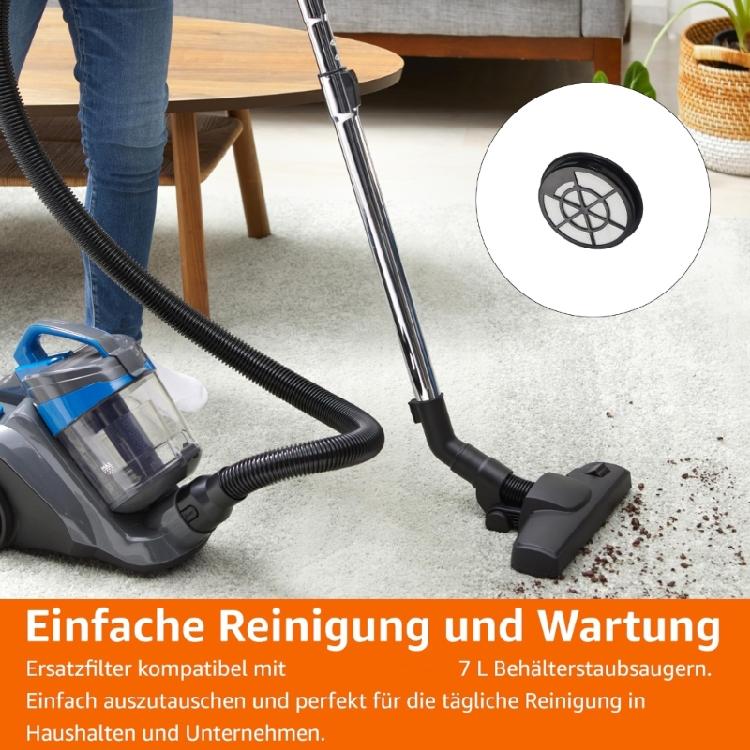 High Capacity Replacement Accessories Filter For 1.3L Capacity Handheld Wireless Vacuum Cleaner Installation Accessories