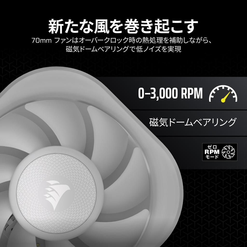 CORSAIR iCUE LINK AIO VRM Fan Module White CW-9061015-WW