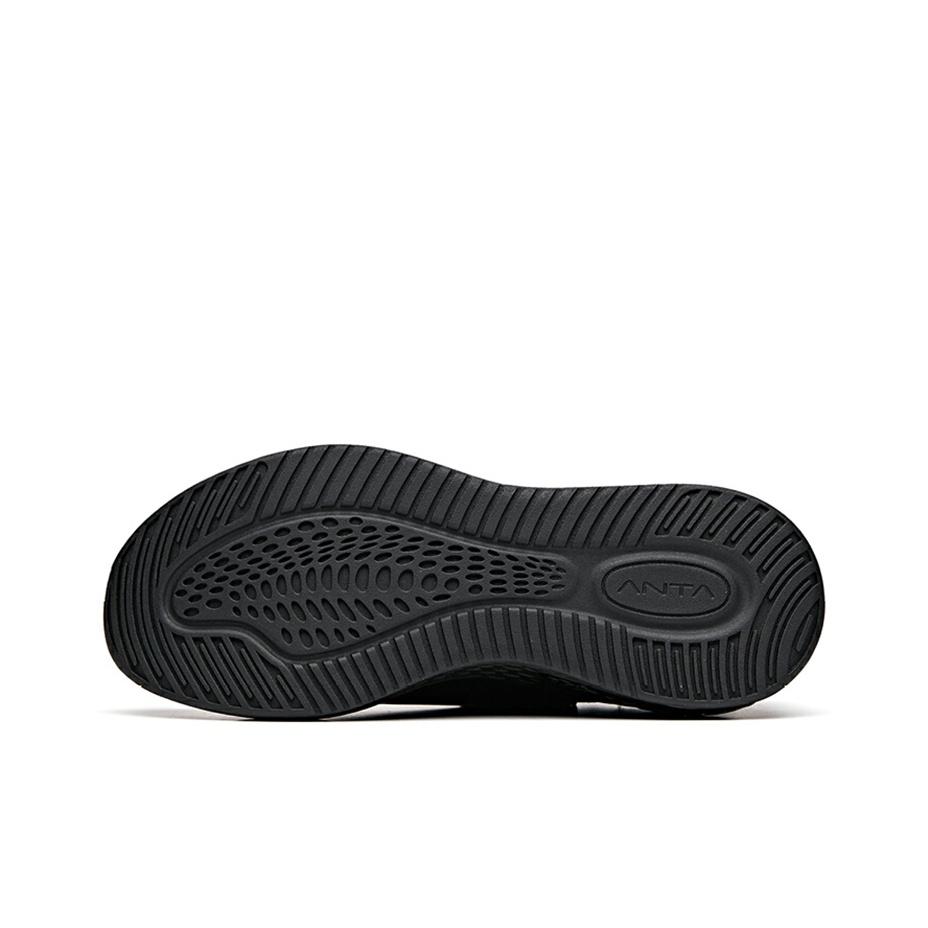 Anta C37 Series Shock Absorbing Non-Slip Durable Low-Top Running Shoes Men Sneaker Blue Black 912035532-4