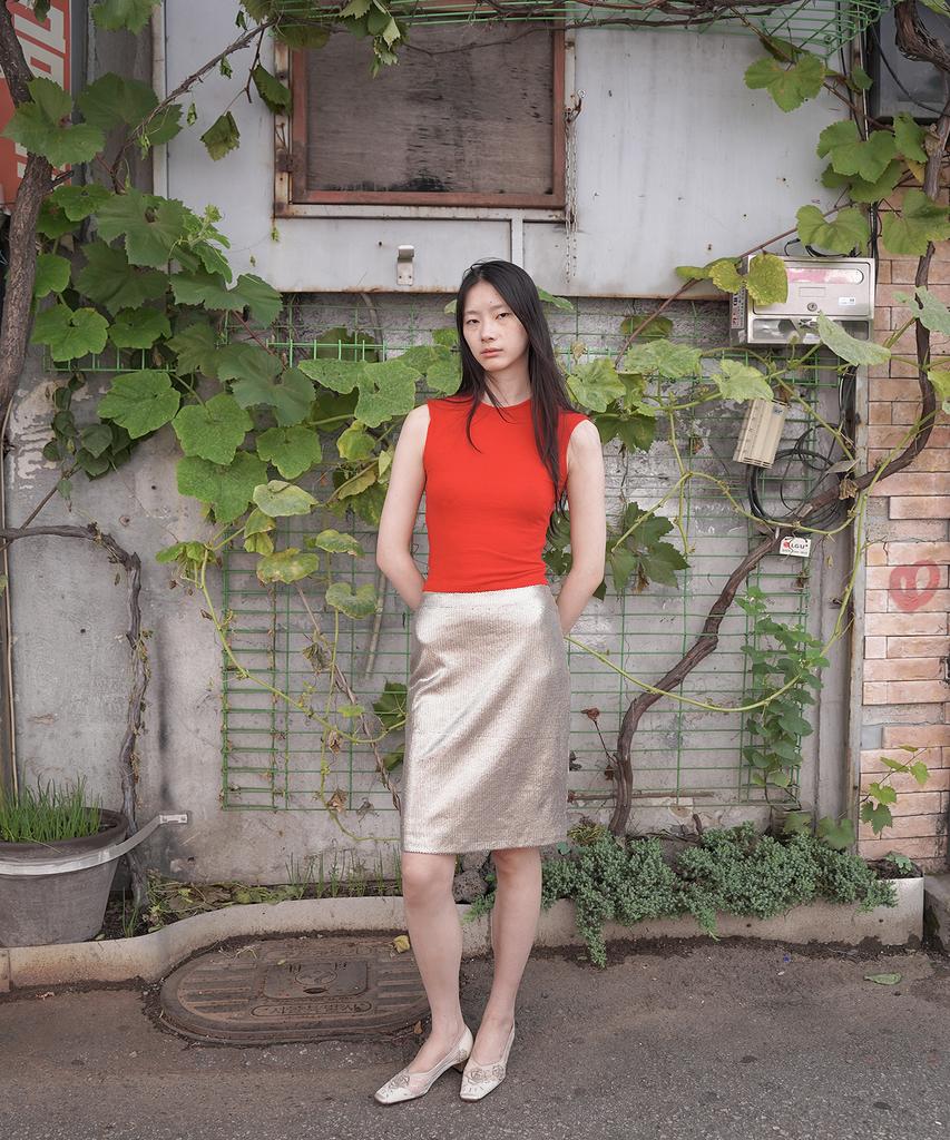 Nuanu Carina Skirt_Gold
