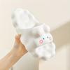 Cute Girl's Heart Cloud Slippers, Anti-Slip, Trendy for Bathrooms, Shower, Home, Outdoor, Couples, Men & Women, Summer