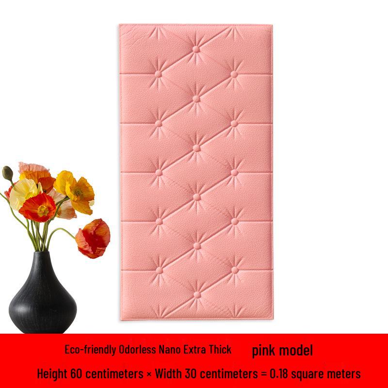 

Утолщенная 3D самоклеящаяся пенополиуретановая наклейка на стену для детских комнат – противоударный декор для татами и плинтусов 70*35*10mm (Single piece)