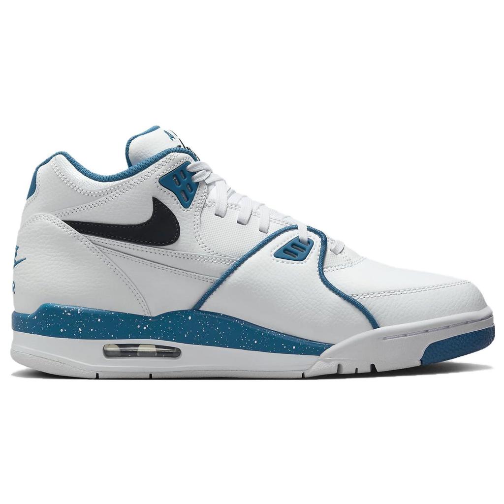 Nike Air Flight 89 Brigade Blue Men Sneakers White Dark-Obsidian 306252-116