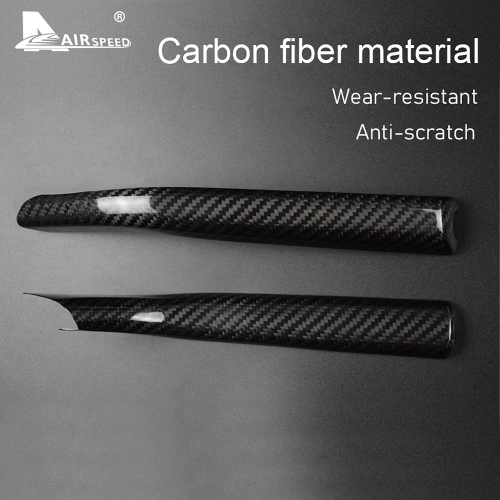 Real Hard Carbon Fiber Handbrake Grips Cover Car Interior Trim for Chevrolet Camaro 2010 2011 2012 2013 2014 2015 Accessories