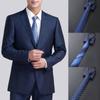 Male Zipper Design Neck Tie for Business Necktie Formal Suit Accessories
