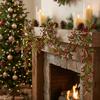 Artificial Foliage Spring Floral Garland DIY Plastic Garland Hanging Plants 180cm Flexible Artificial Flower Vines
