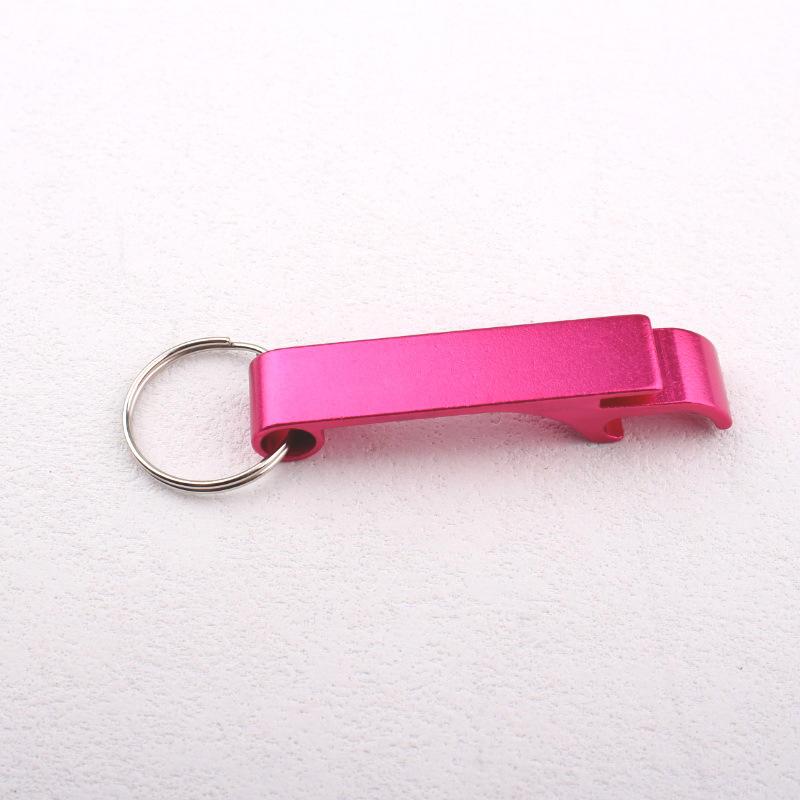 10PCS Free Personalised Aluminum Bottle Opener Keychain Engraved Custom Metal Bottle Opener For Birthday Wedding Party Gift